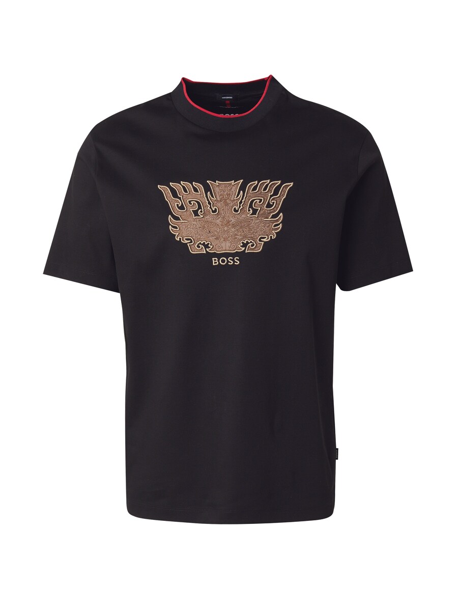 

Классическая футболка BOSS Shirt C-Taut 10, черный