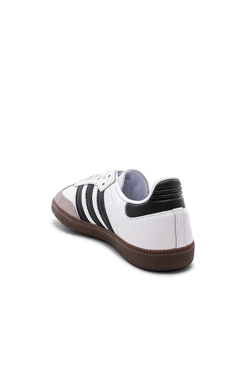 Кроссовки мужские Samba Adidas Originals, цвет White, Black, & Clear Granite — фото 3