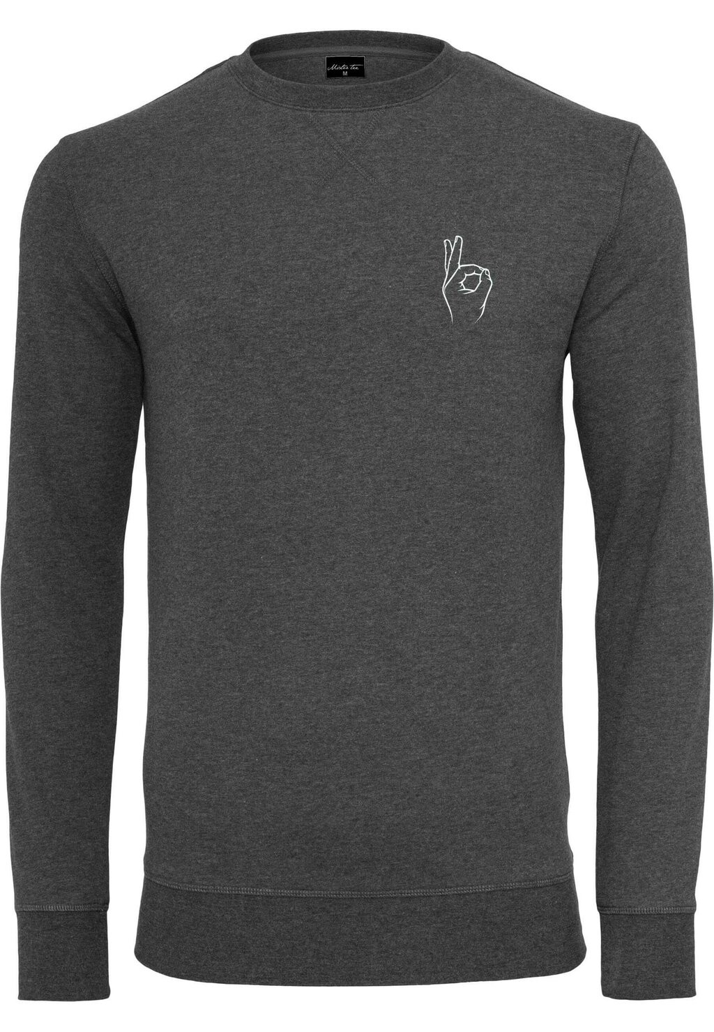 

Толстовка EASY SIGN CREWNECK Mister Tee, темно-серый
