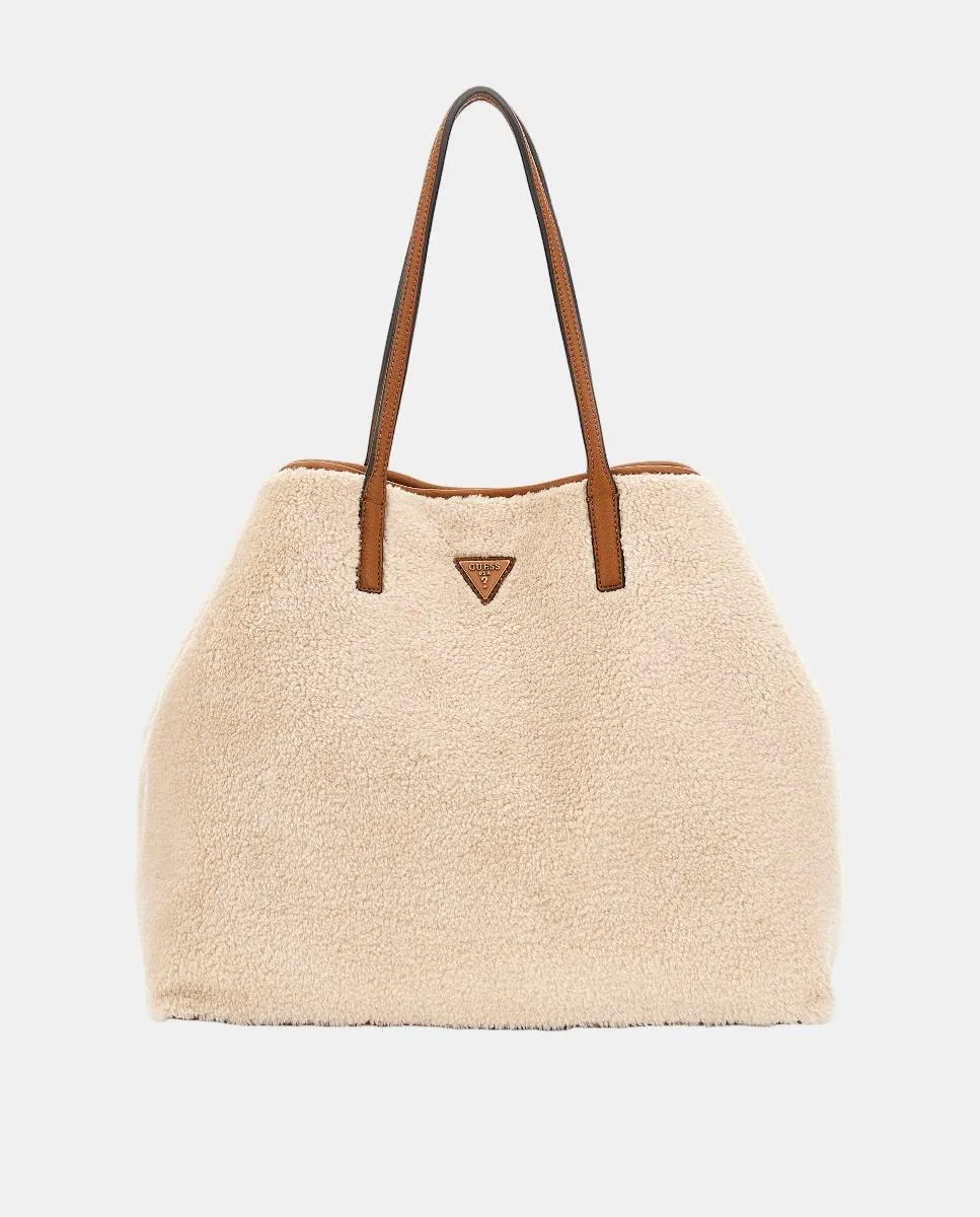 

Сумка через плечо с магнитным замком Guess, бежевый