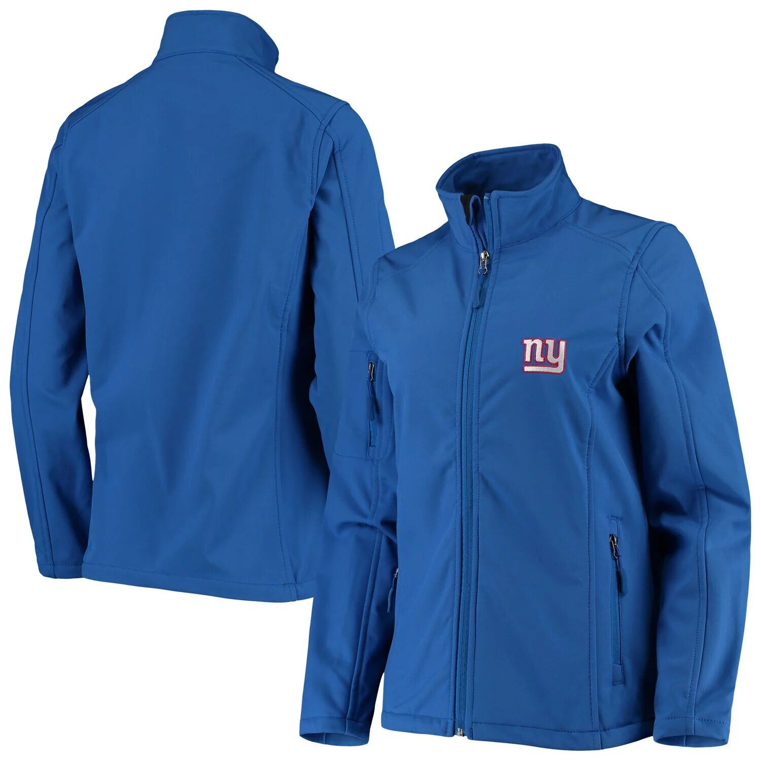 

Женская куртка Softshell Royal New York Giants с молнией во всю длину