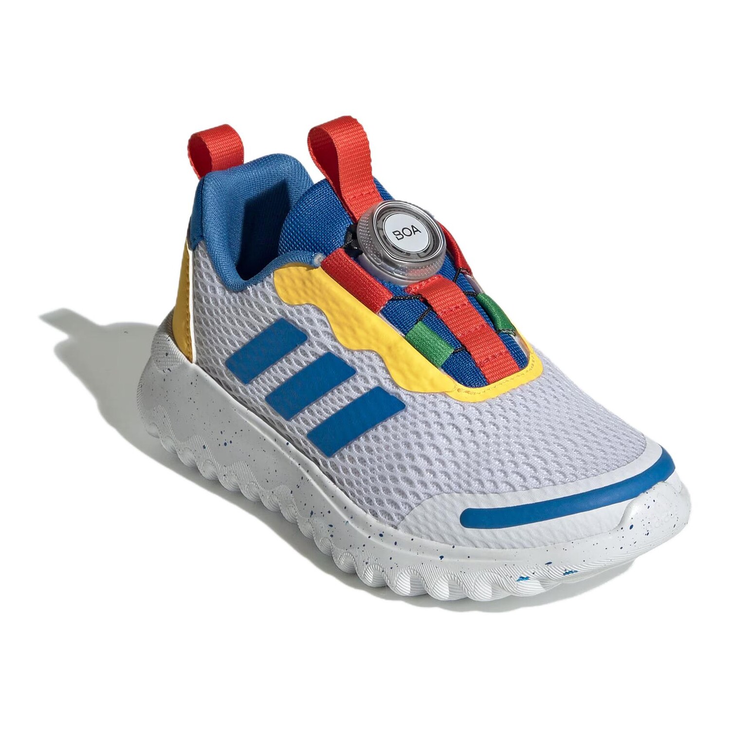 Кроссовки ActiveFlex BOA 3.0 для детей GS Low-top Белый/Синий/Красный/Желтый Adidas, красный — фото 3