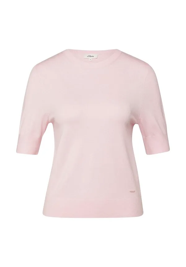 

Базовая футболка-пуловер strick S.Oliver, Zartrosa, Хаки, Базовая футболка-пуловер strick S.Oliver, Zartrosa