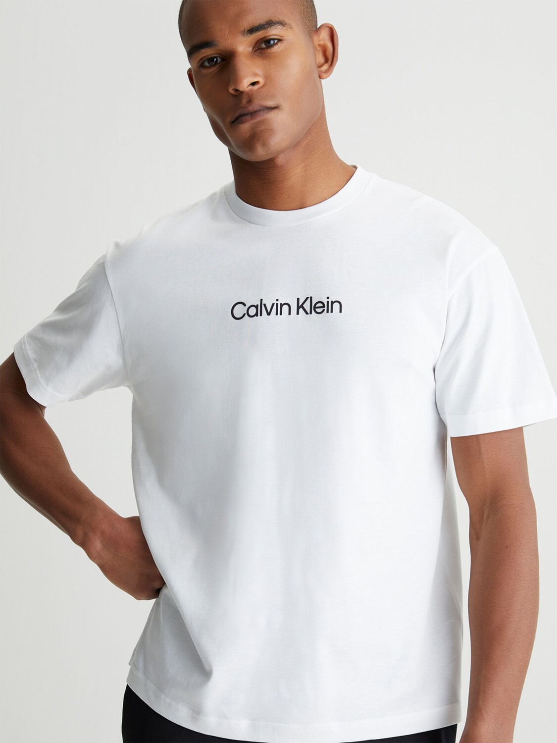 

Футболка Calvin Klein Comfort, белая, Белый, Футболка Calvin Klein Comfort, белая