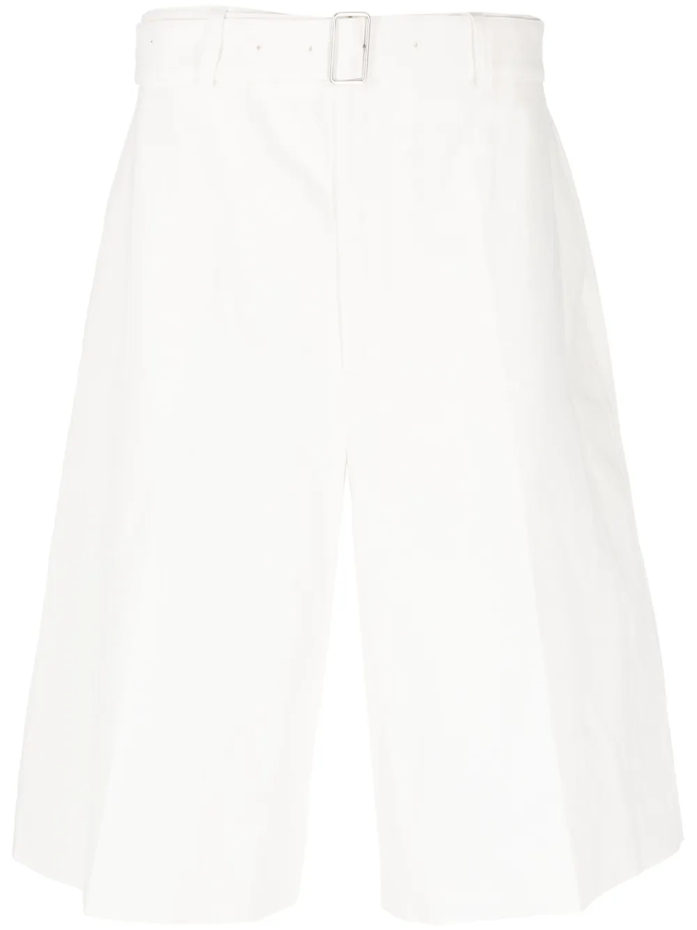 

Льняные шорты-бермуды JIL SANDER, нейтральный