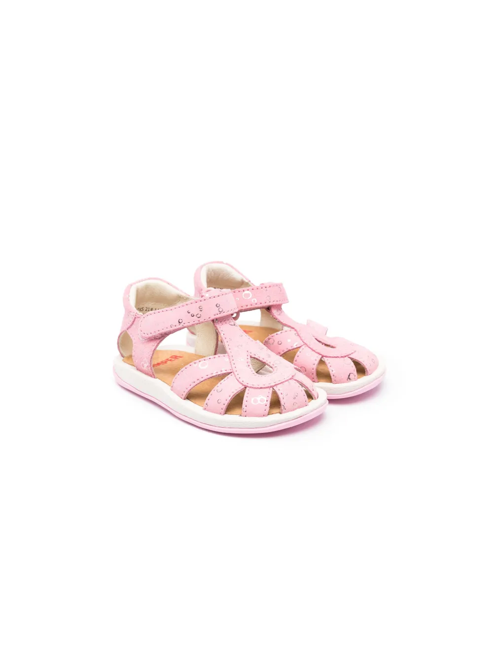 

Сандалии Bicho с вырезами Camper Kids, розовый