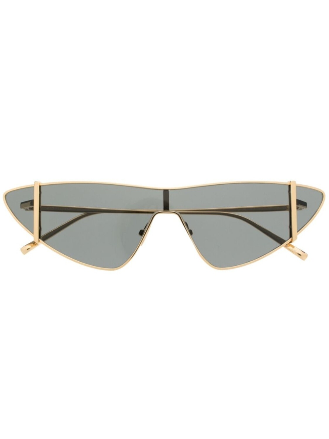 

Очки в оправе 'кошачий глаз' Saint Laurent Eyewear, золотой