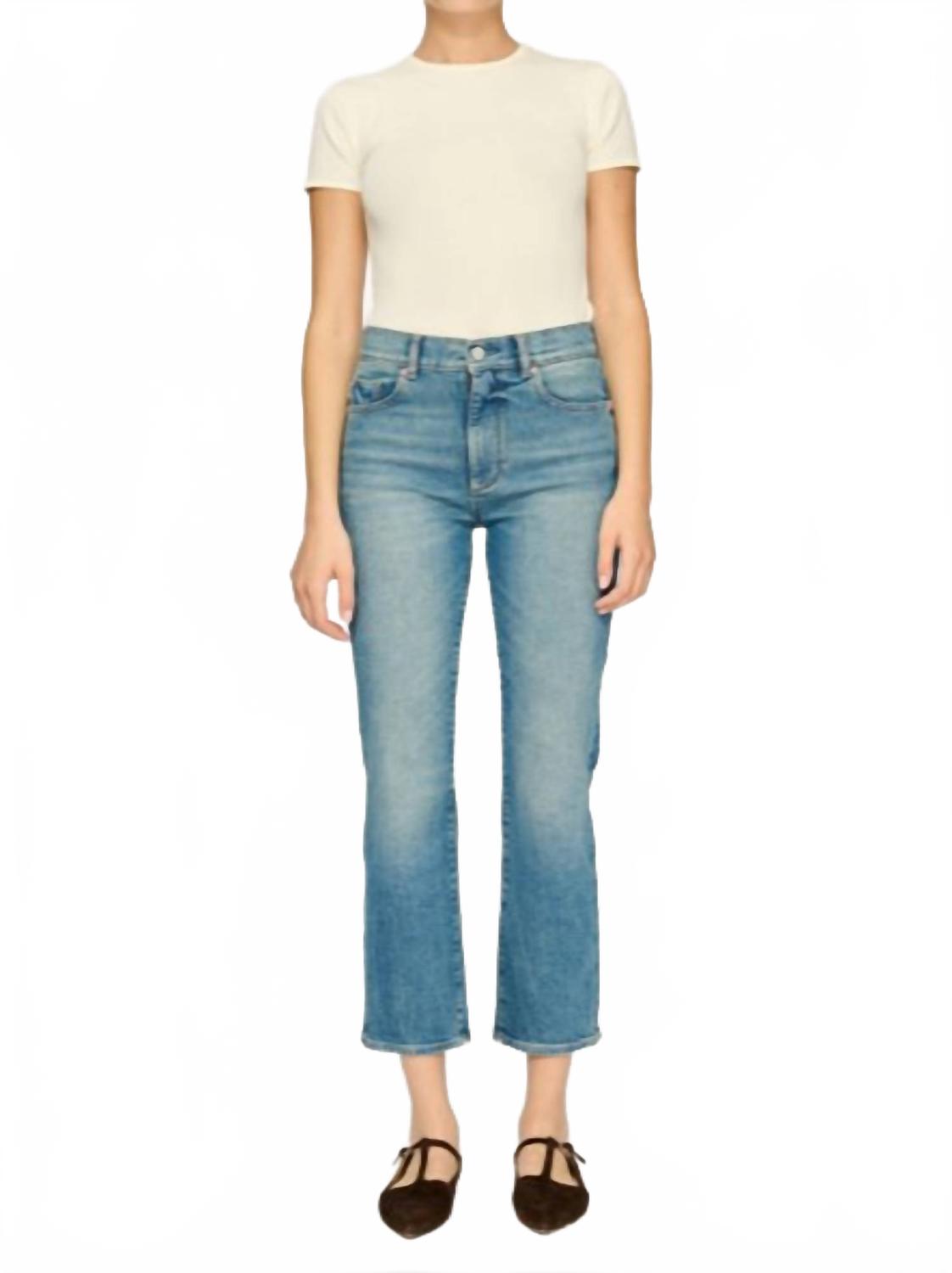 

Джинсы Patti с высокой посадкой, прямые, цвет Hollow Creek DL1961 - Women's, Hollow Creek