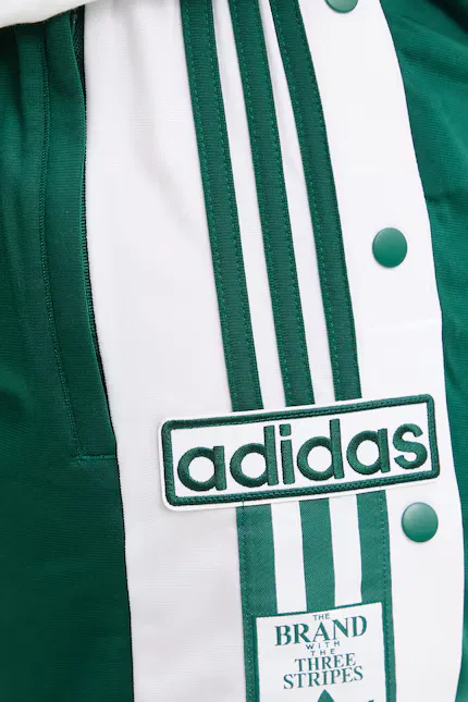 Шорты с высоким поясом Adibreak Adidas Originals, зеленый — фото 4