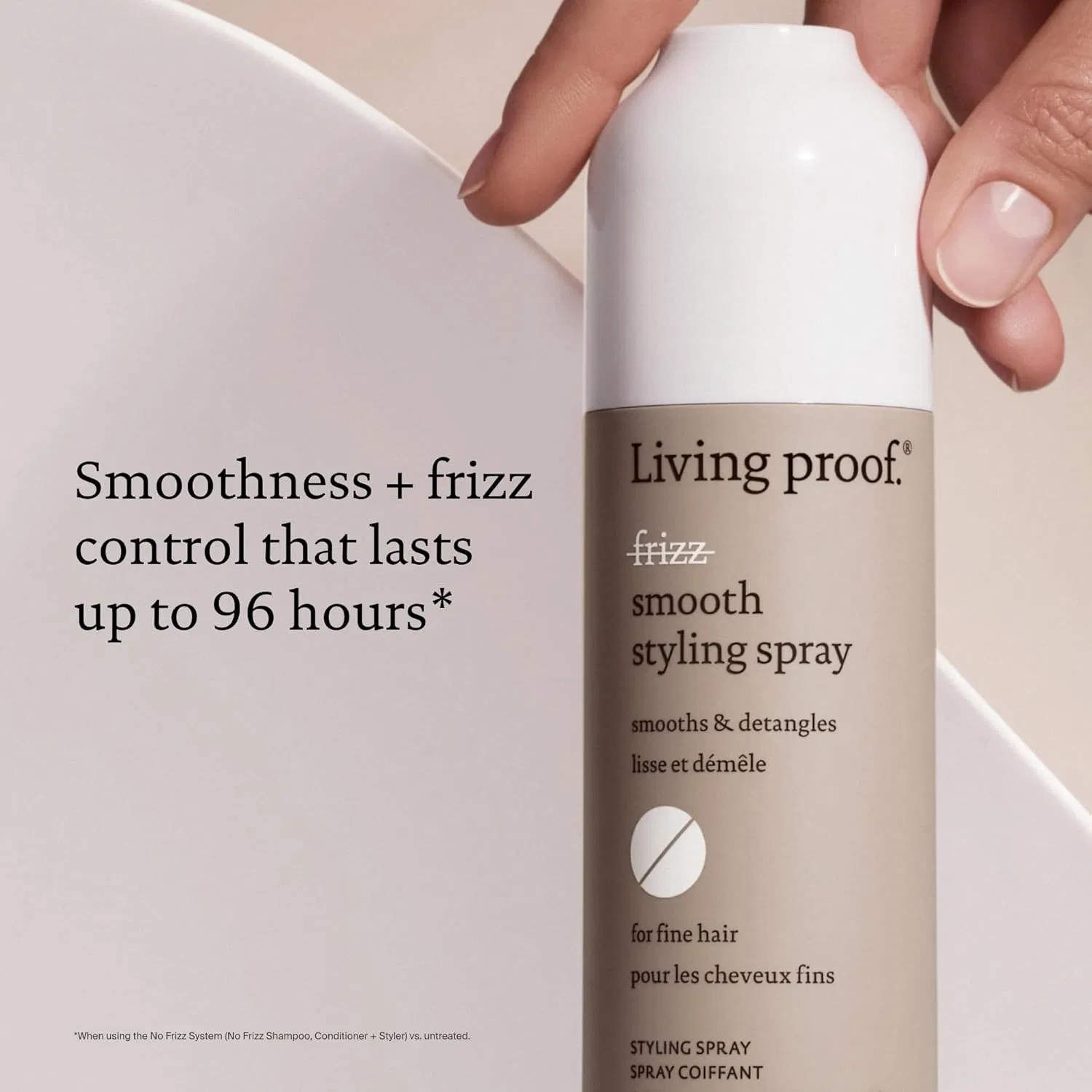 Спрей для укладки без силикона «No Frizz Smooth Styling Spray» от Living Proof Living Proof — фото 4