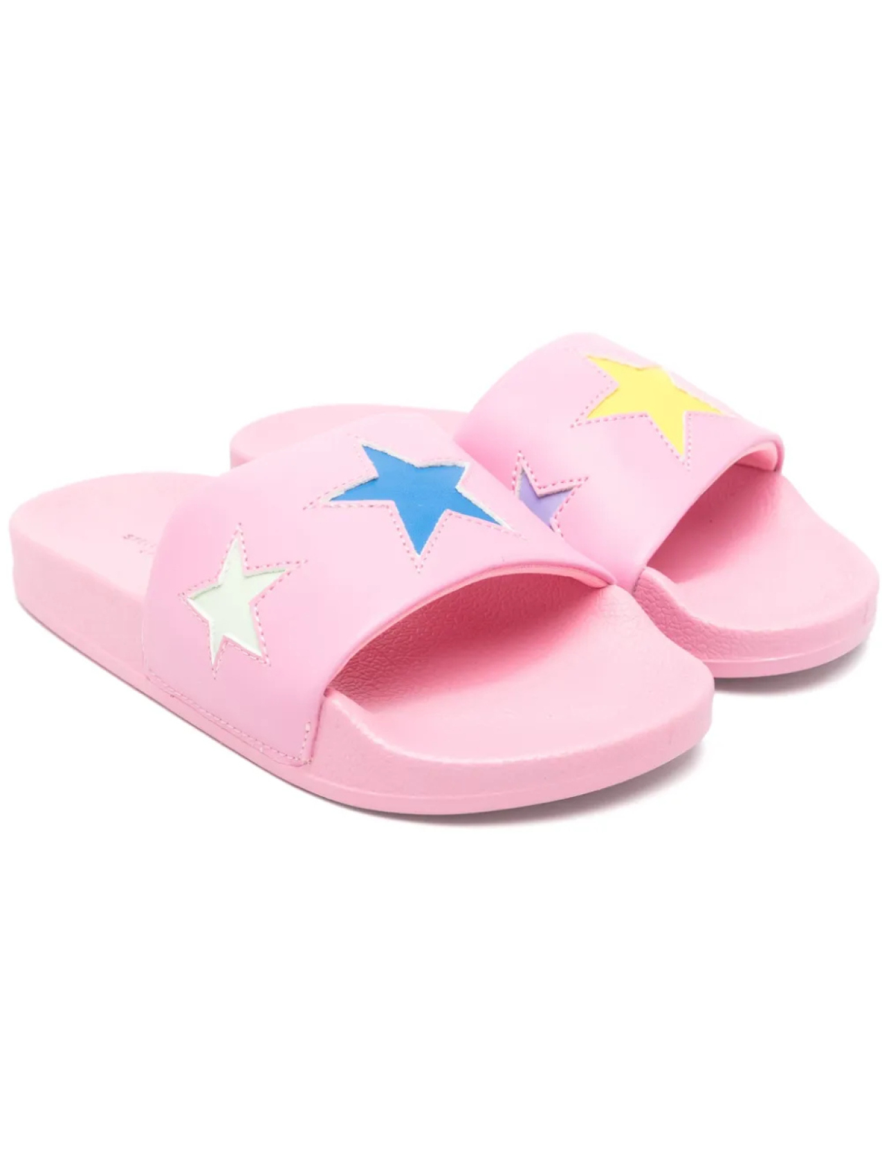 

Тапочки со звездами Stella McCartney Kids, розовый