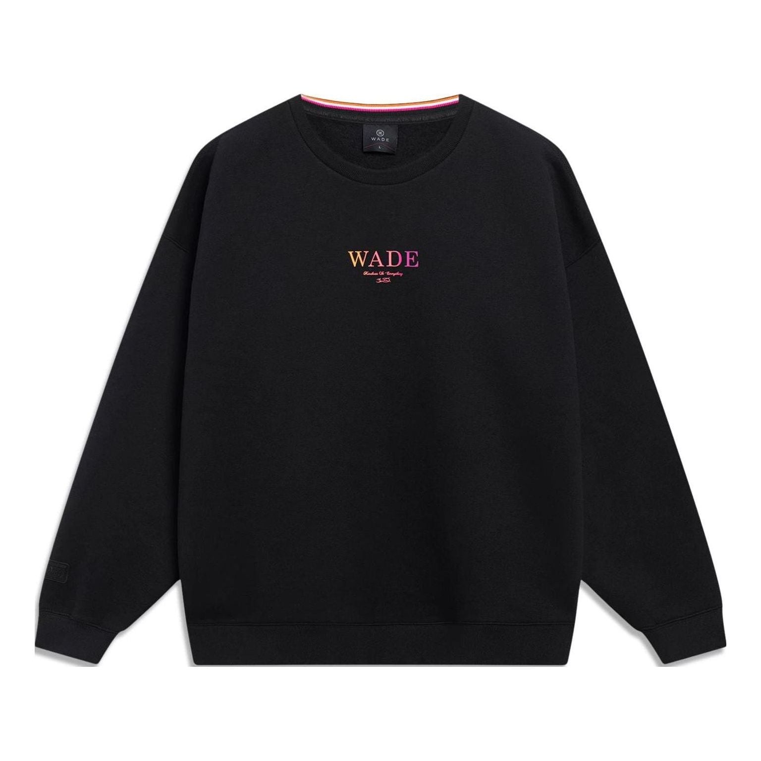 

Спортивная толстовка Li-Ning Way Of Wade Logo Sweatshirt 'Black' AWDT143-7, черный