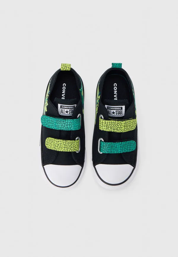 Кроссовки all star унисекс Converse, Black/White/Neon Mantis — фото 4