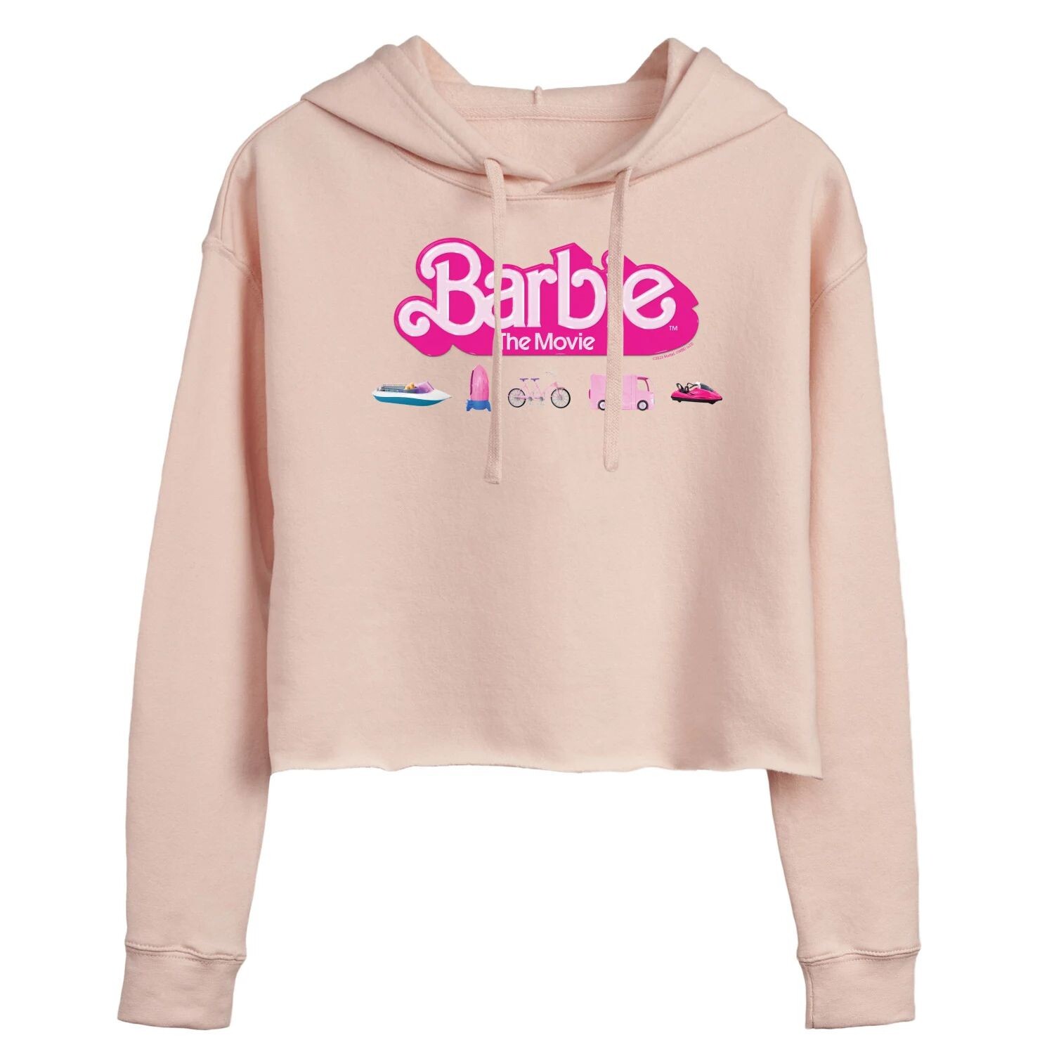 

Худи с капюшоном Barbie The Movie Vehicle Barbie, розовый