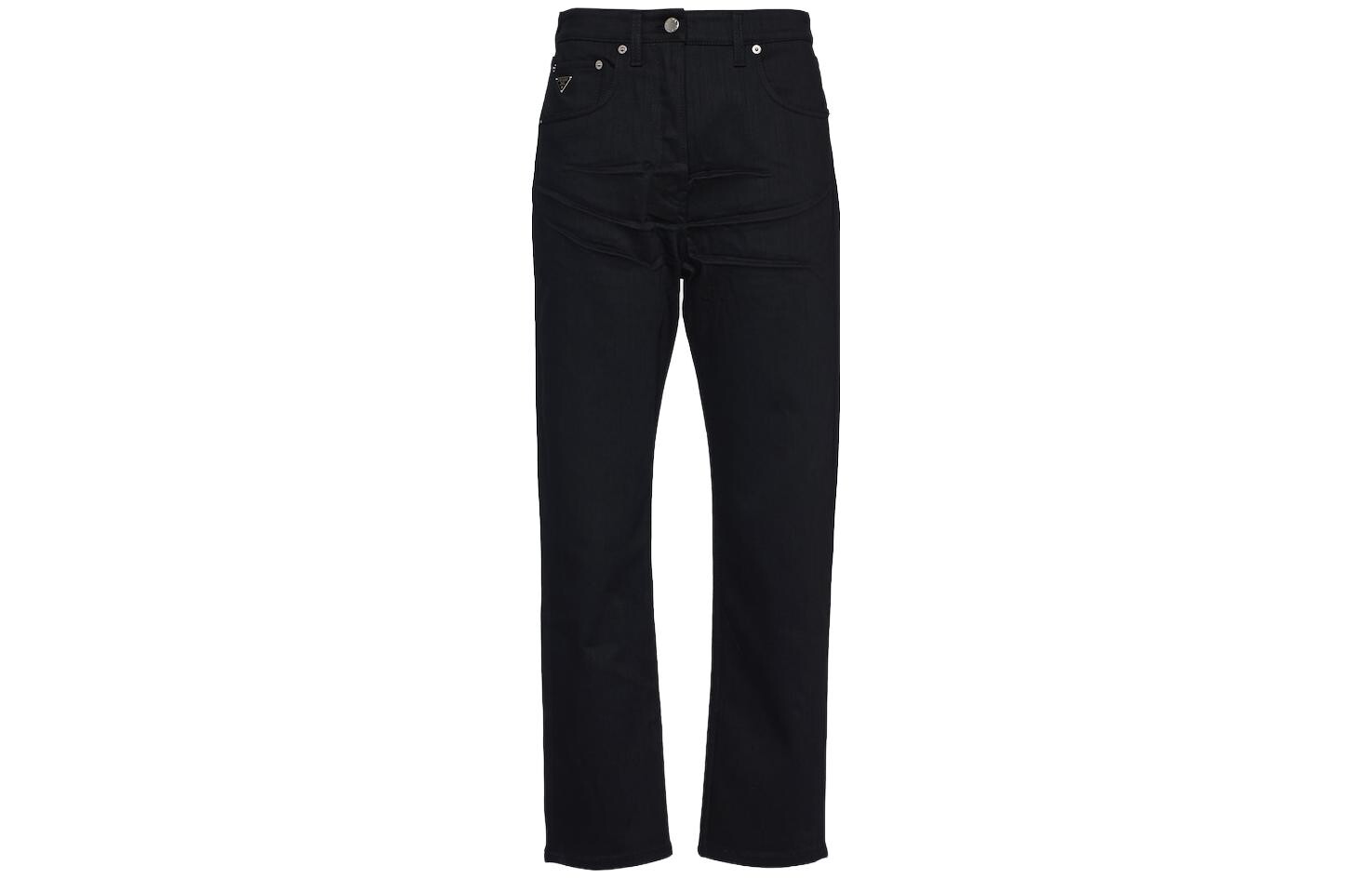 

Женские джинсы PRADA, цвет Black