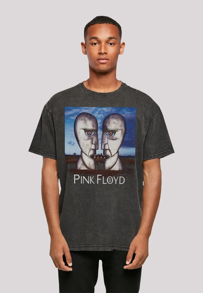 

F4NT4STIC Футболка "Pink Floyd Oversize", принт, черный