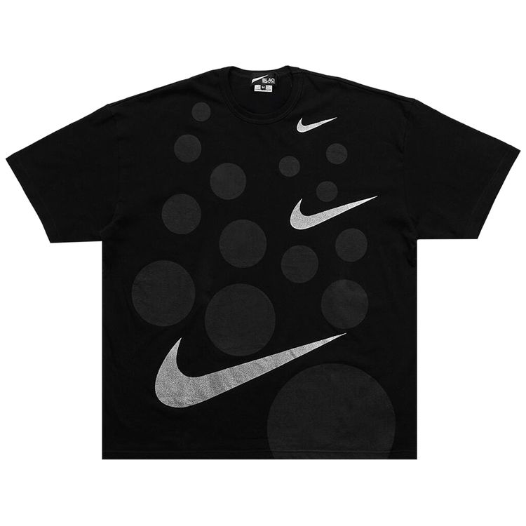 

Футболка Comme des Garçons Black x Nike Oversized Tee 'Black', черный