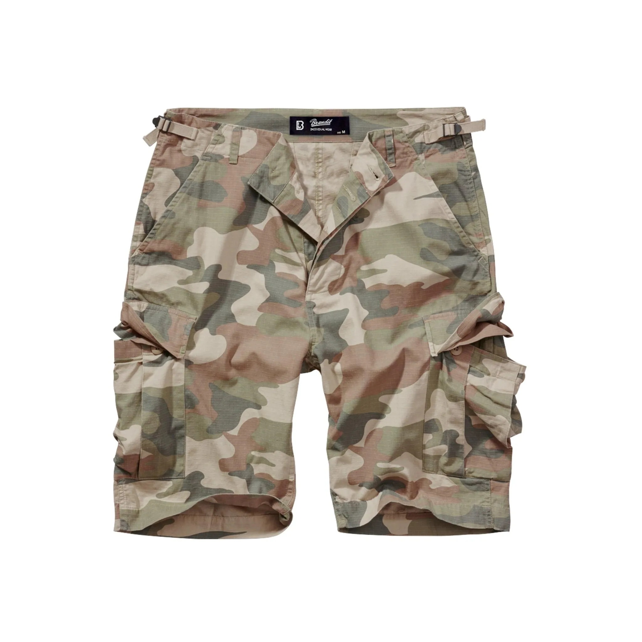 

Тканевые брюки Brandit " Brandit Men's BDU Ripstop Shorts" (1 шт.), цвет Light Woodland