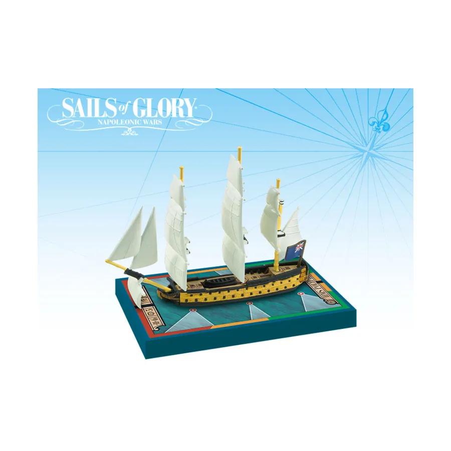 

Британский - HMS Polyphemus 1782 г., Sails of Glory - Napoleonic Wars - Ship Packs - Series V (1:1000)