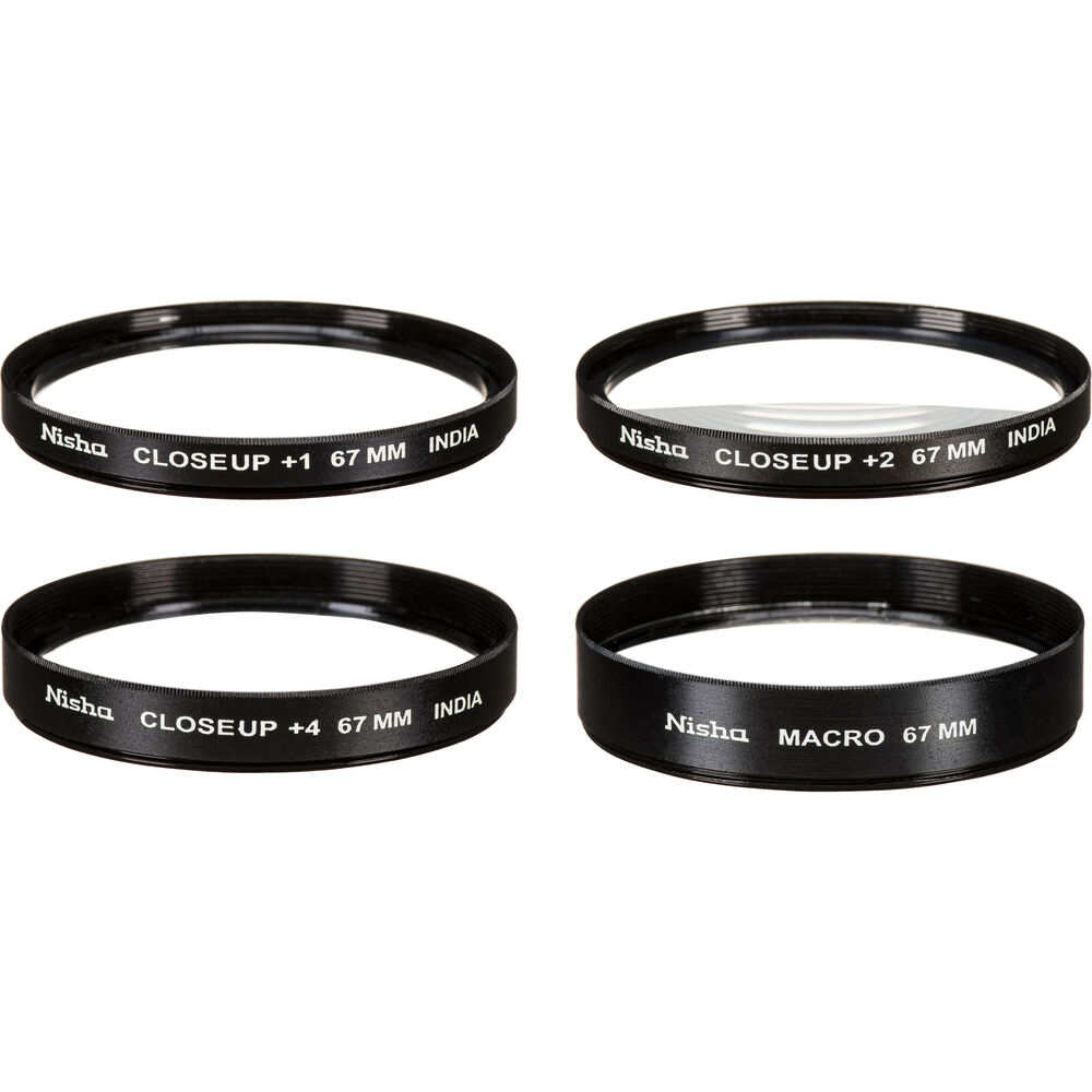 

Фильтр Nisha 67mm Close-Up Lens Set (+1, +2, +4, Macro) CU4-67