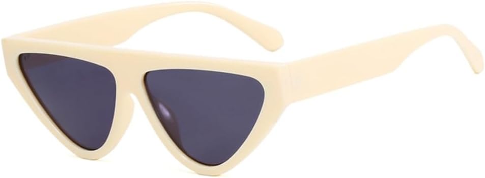 

Винтажные солнцезащитные очки треугольной формы «кошачий глаз» для женщин и мужчин, ретро-очки, солнцезащитные очки в стиле стимпанк, защита от ультрафиолета UV400 LANGSER, C4