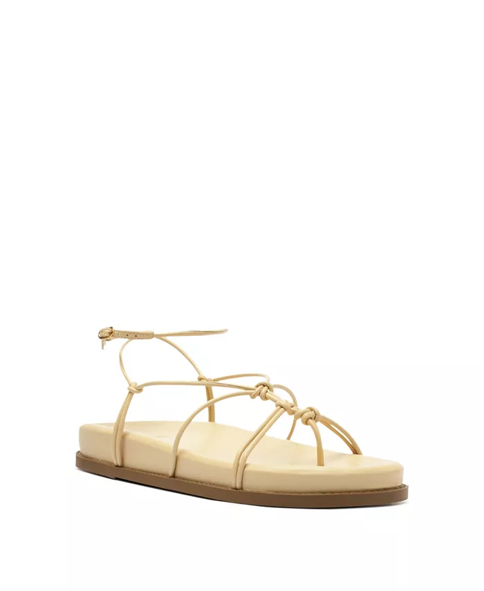 Женские сандалии Calabria Sporty Flat Schutz, коричневый/бежевый