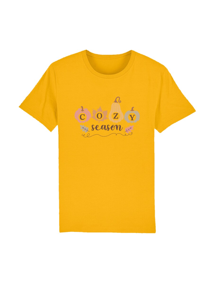 

Футболка F4NT4STIC Shirt Cozy Season pumpkins, желтый