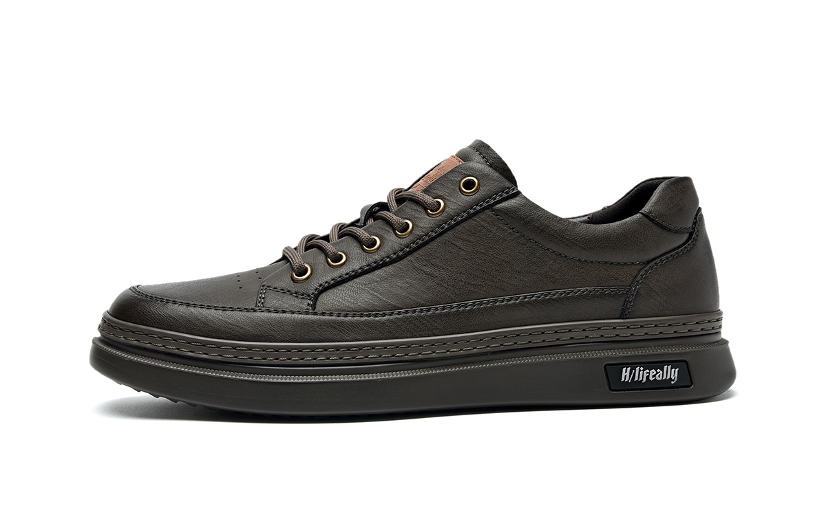 

Кроссовки Wear resistant And Lightweight Low Top Skateboard Shoes Men's HLA, черный