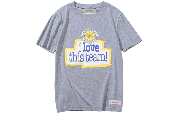 

Футболка Mitchell & Ness мужская серая Mitchell Ness