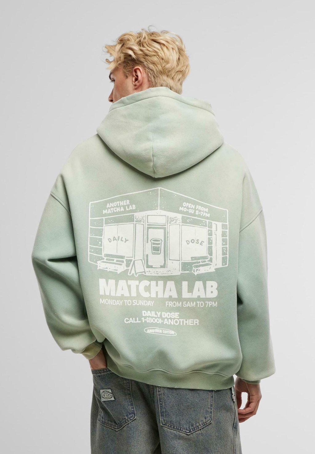 

Толстовка Hoodie Another Cotton Lab, зеленый