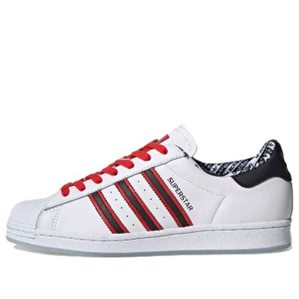 

Кроссовки оригиналы суперзвезда облако Adidas, белый