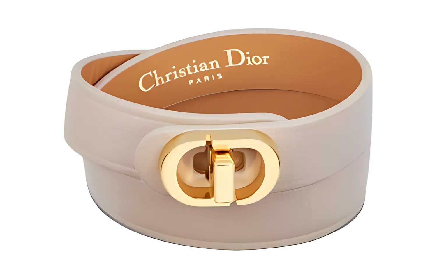 

Кожаные браслеты Cow Leather женские Gray DIOR, серый