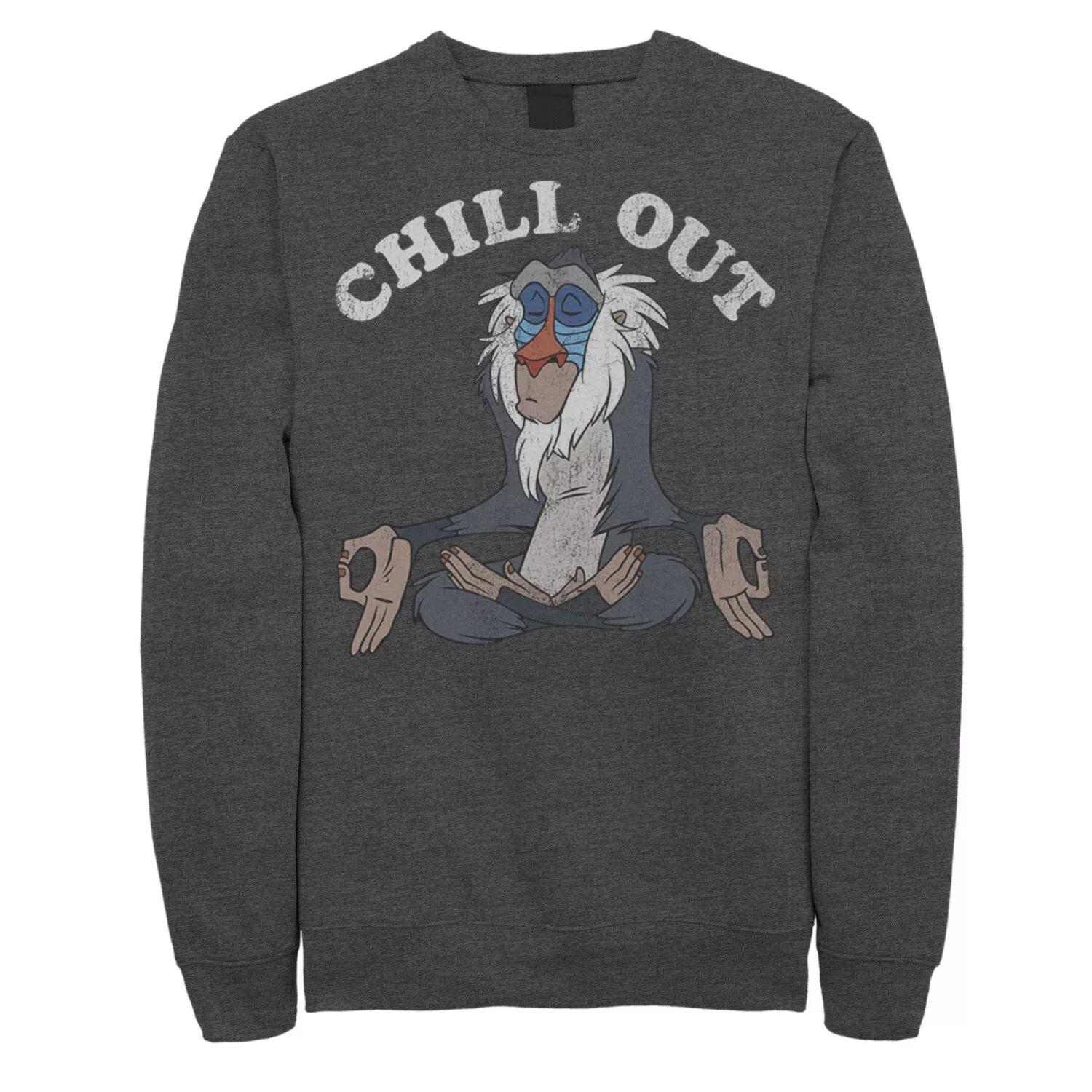 

Мужской флисовый пуловер The Lion King Rafiki Chill Out Disney