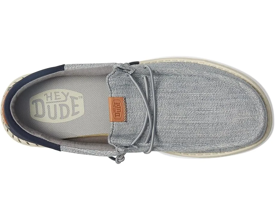 Лоферы Hey Dude Wally Funk Nylon Craft, Navy — фото 2