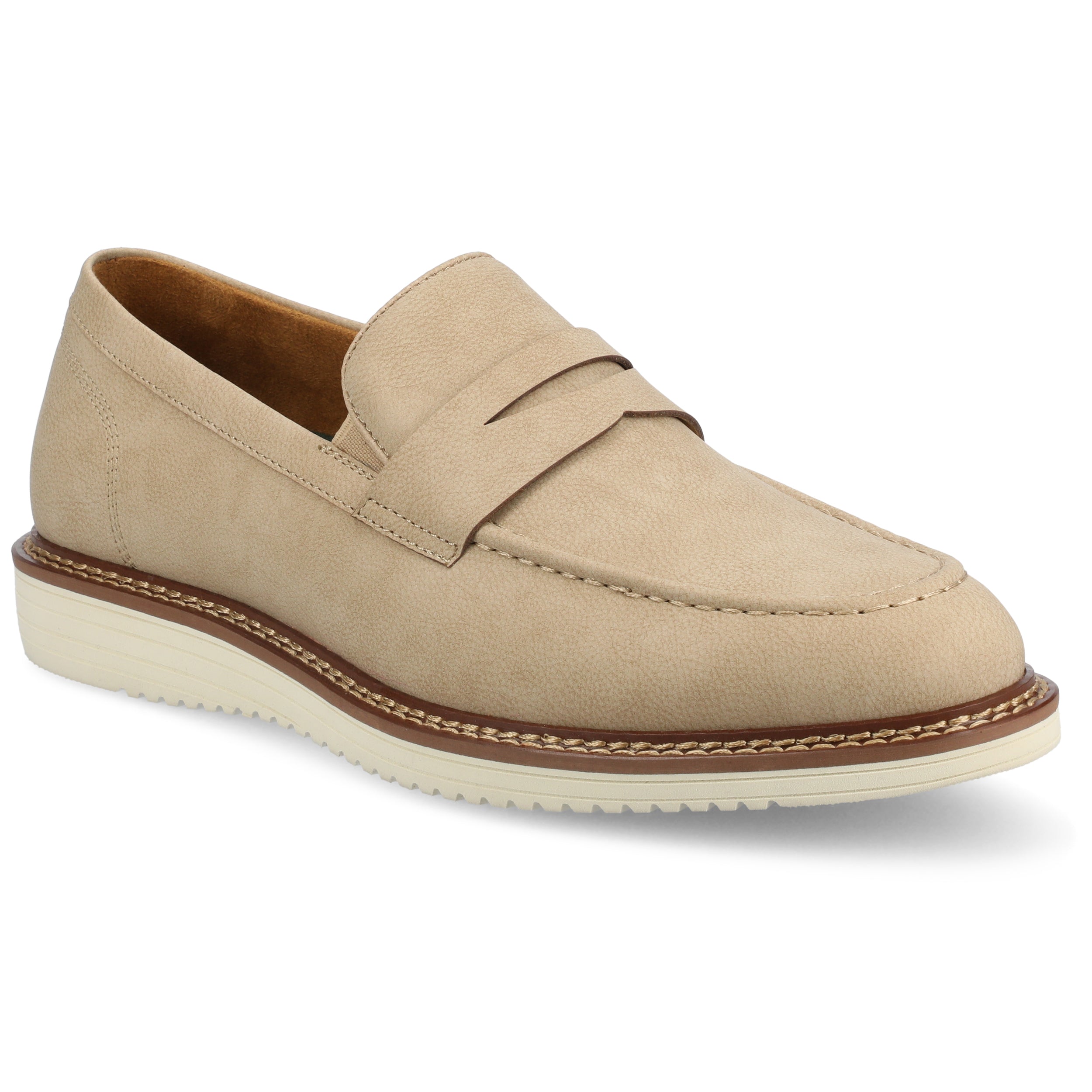 

Vance Princeton слипоны-лоферы гибридные повседневные туфли Vance Co., Taupe