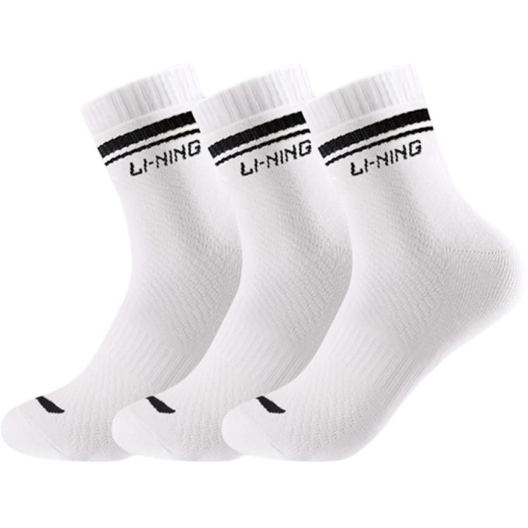 

Низкие носки унисекс набор из 3 пар LINING, белый