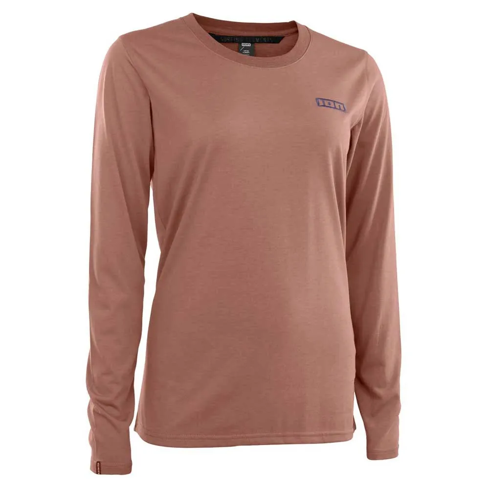 

Джерси эндуро с длинным рукавом ION S_Logo DR, коричневый