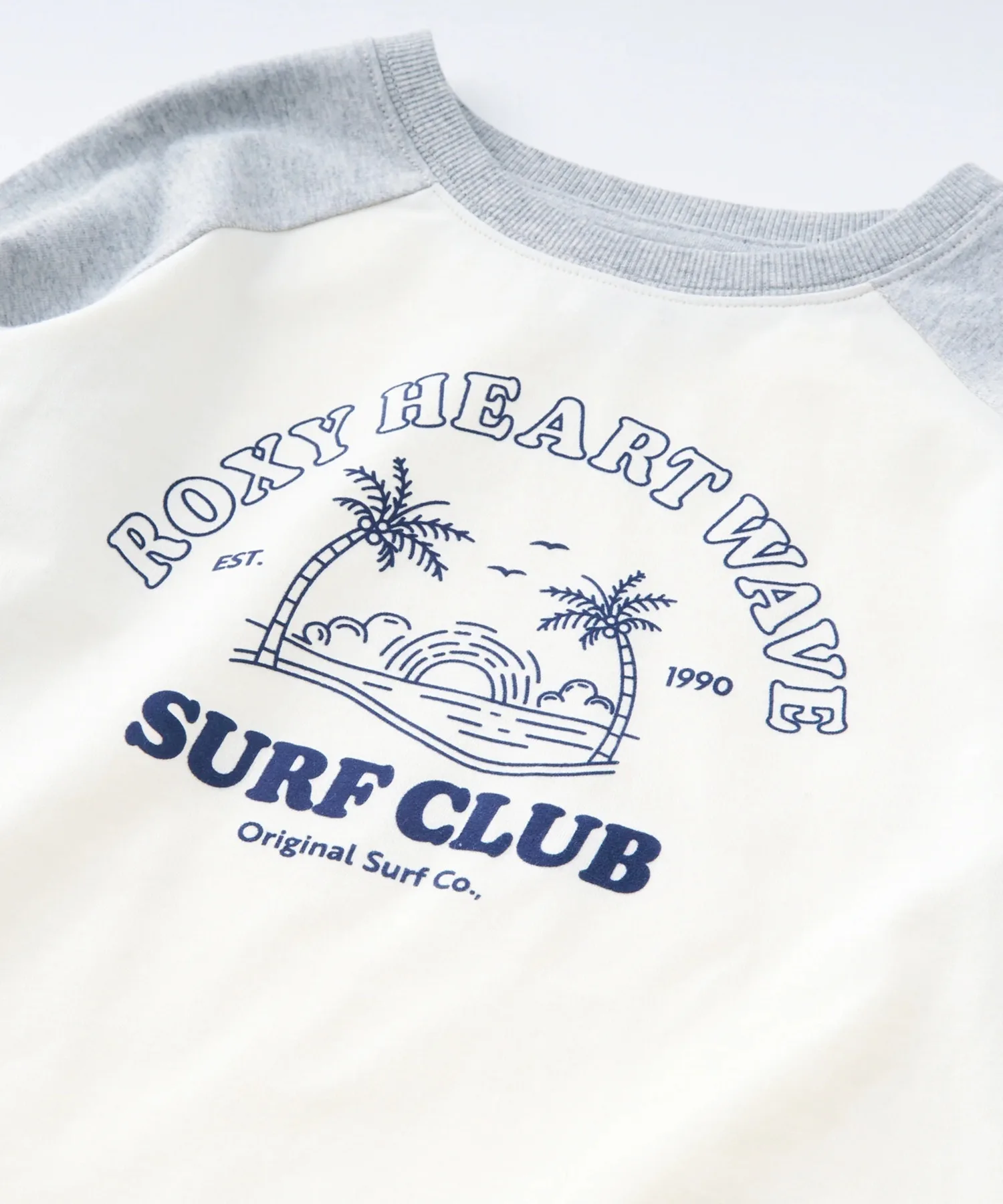 Детская футболка с длинным рукавом Roxy MINI ROXY HEART WAVE коричневая — фото 3
