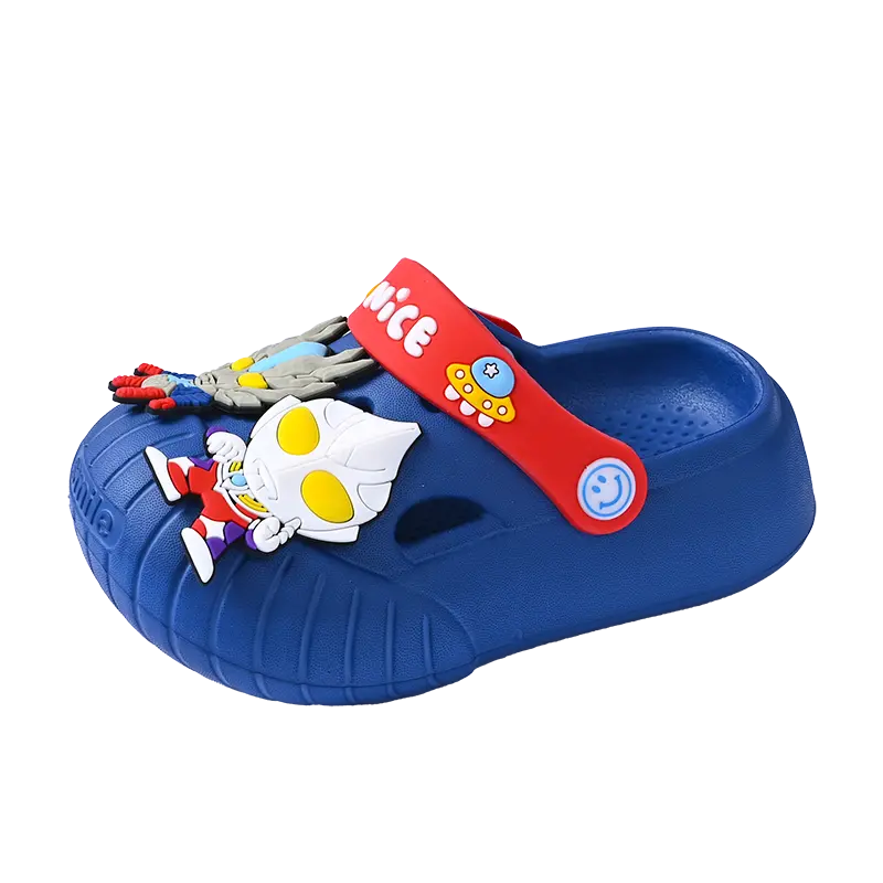 

Противоскользящие износостойкие детские сандалии для детей Wooden Rabbit, синий