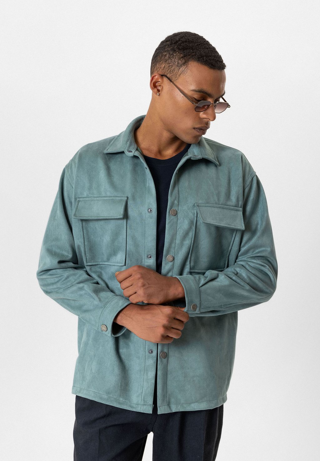 

Летняя куртка SUEDE SHIRT Antioch, зеленый