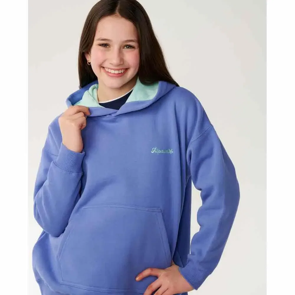 Детское худи для девочек Sunkissed Search Rip curl, Blue — фото 4