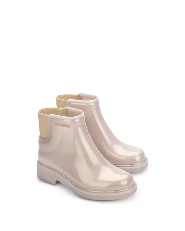 Детские ботинки для девочек Chelsea Boots II Mini Melissa, бежевый