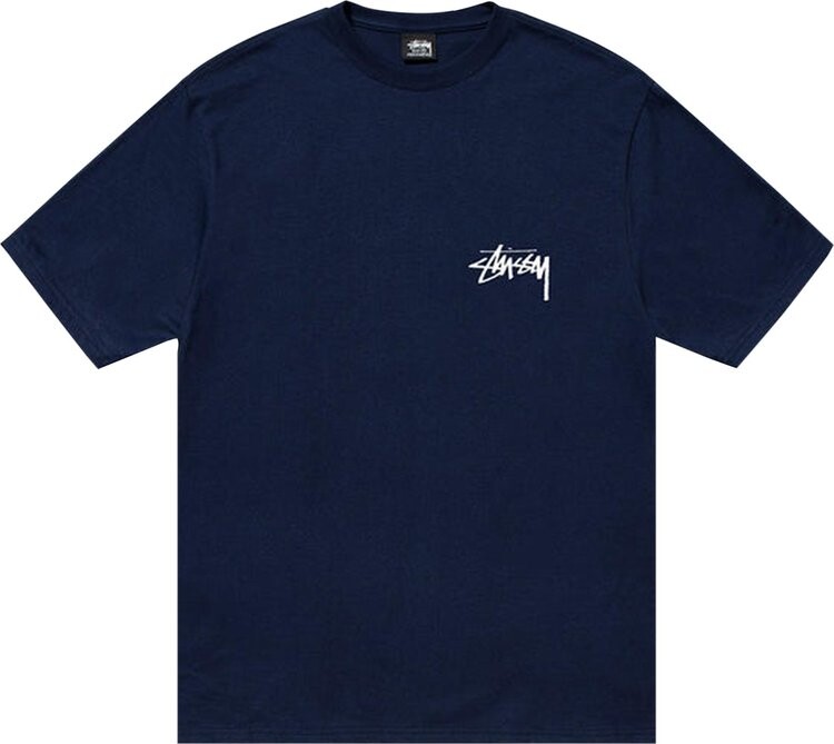 

Футболка Stussy Galaxy Tee 'Navy', синий