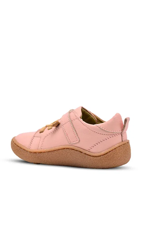 Детские туфли для девочек из натуральной кожи Nicolo Kids A More, Powder — фото 4