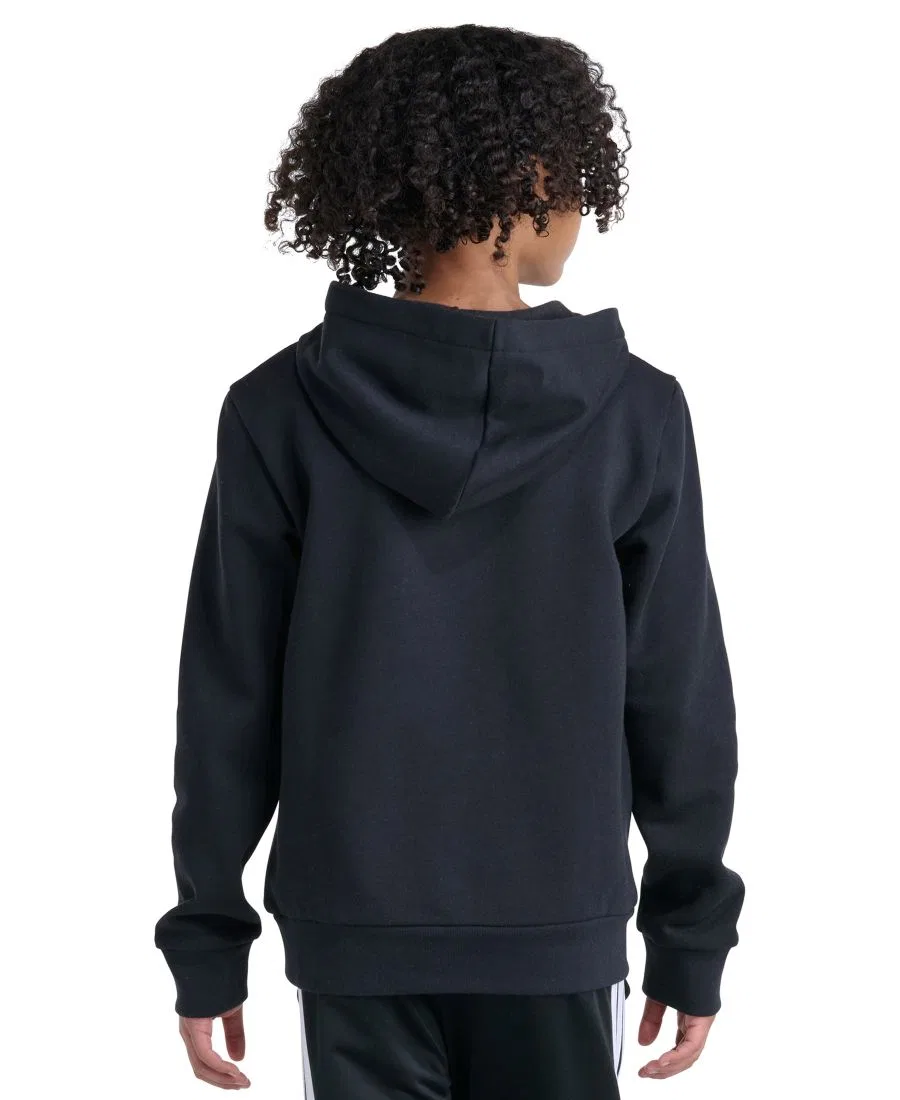 Худи adidas с капюшоном и длинным рукавом, с эффектным логотипом, Black — фото 4