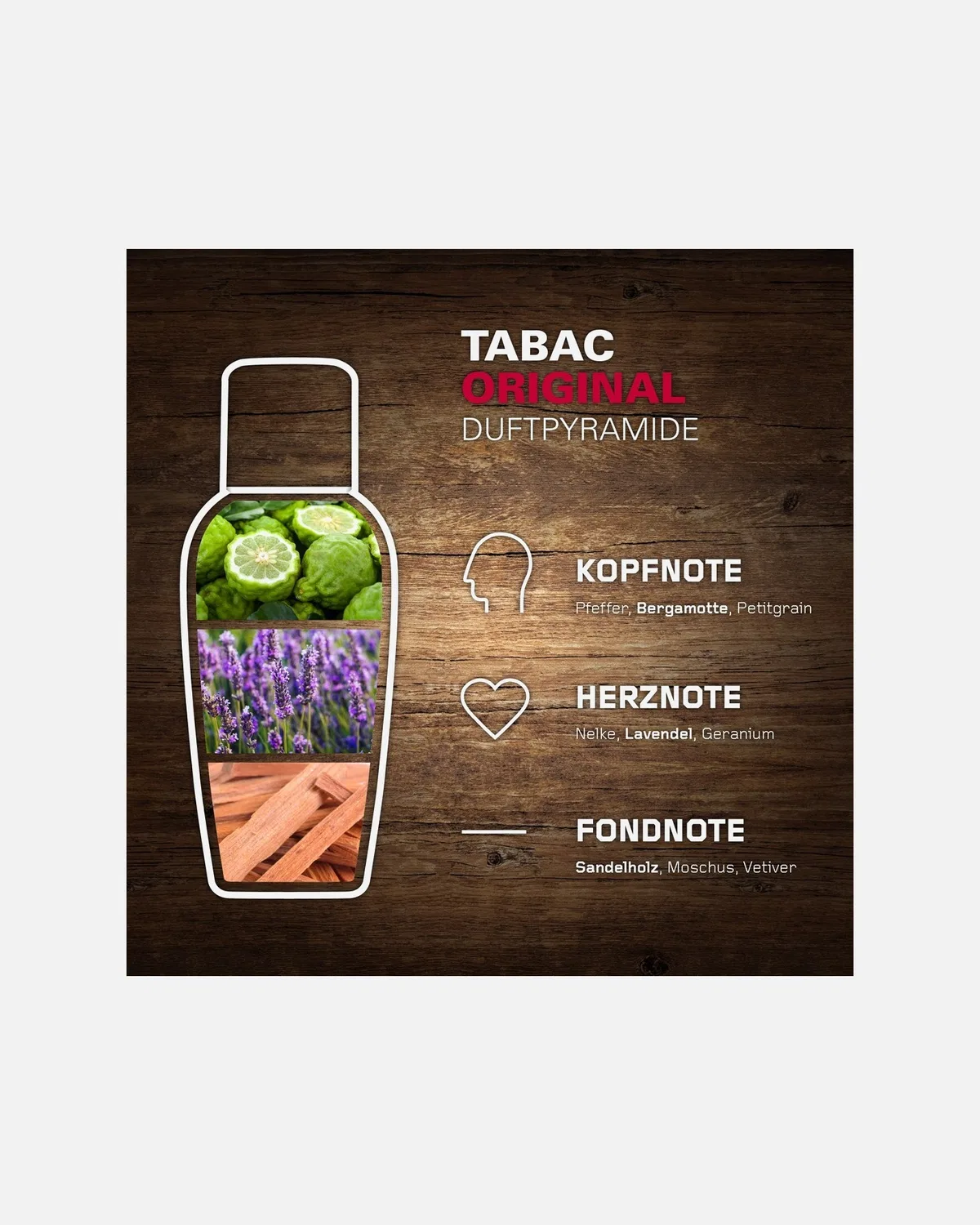 Одеколон Tabac в оригинальном флаконе, 300 Ml — фото 3