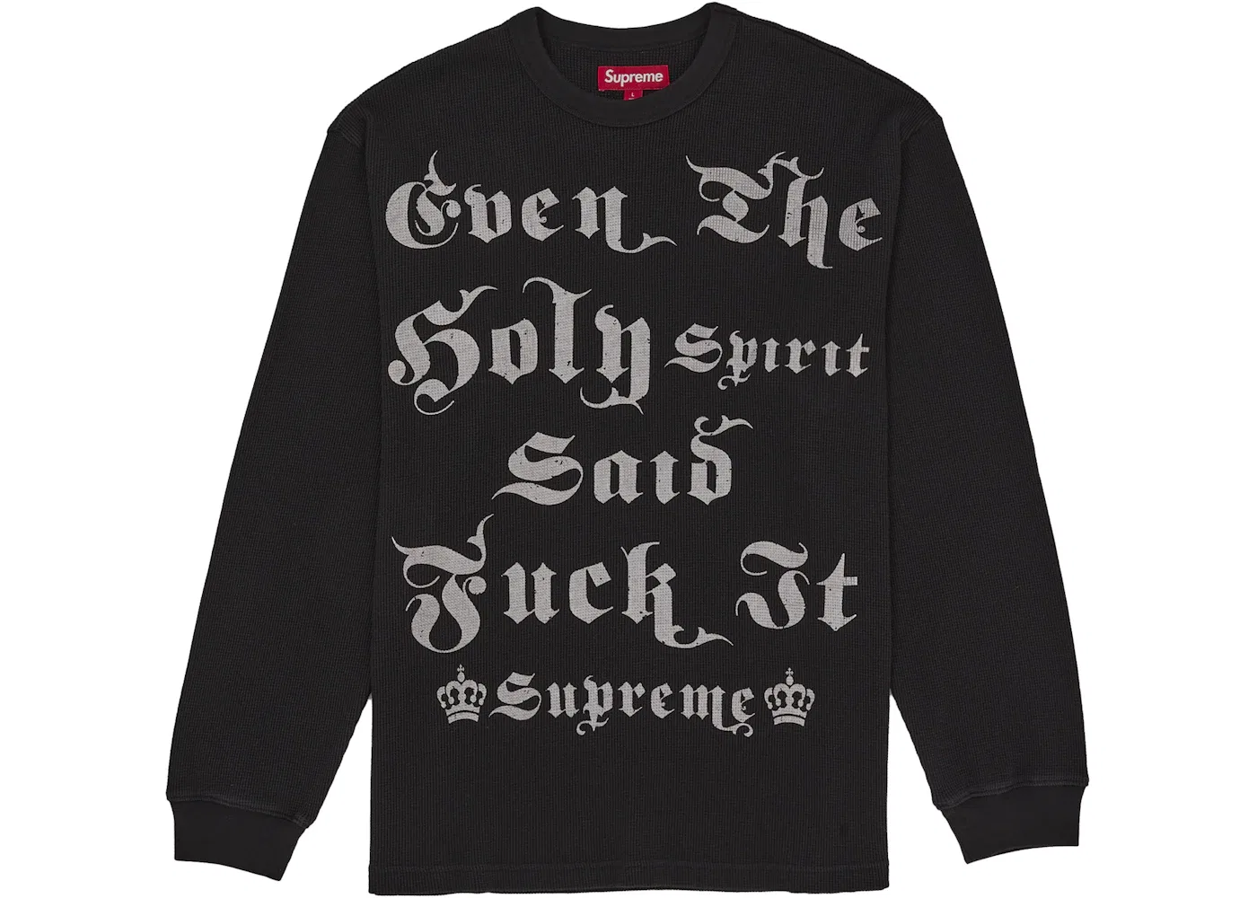 Мужская футболка с длинным рукавом Thermal Supreme, Black