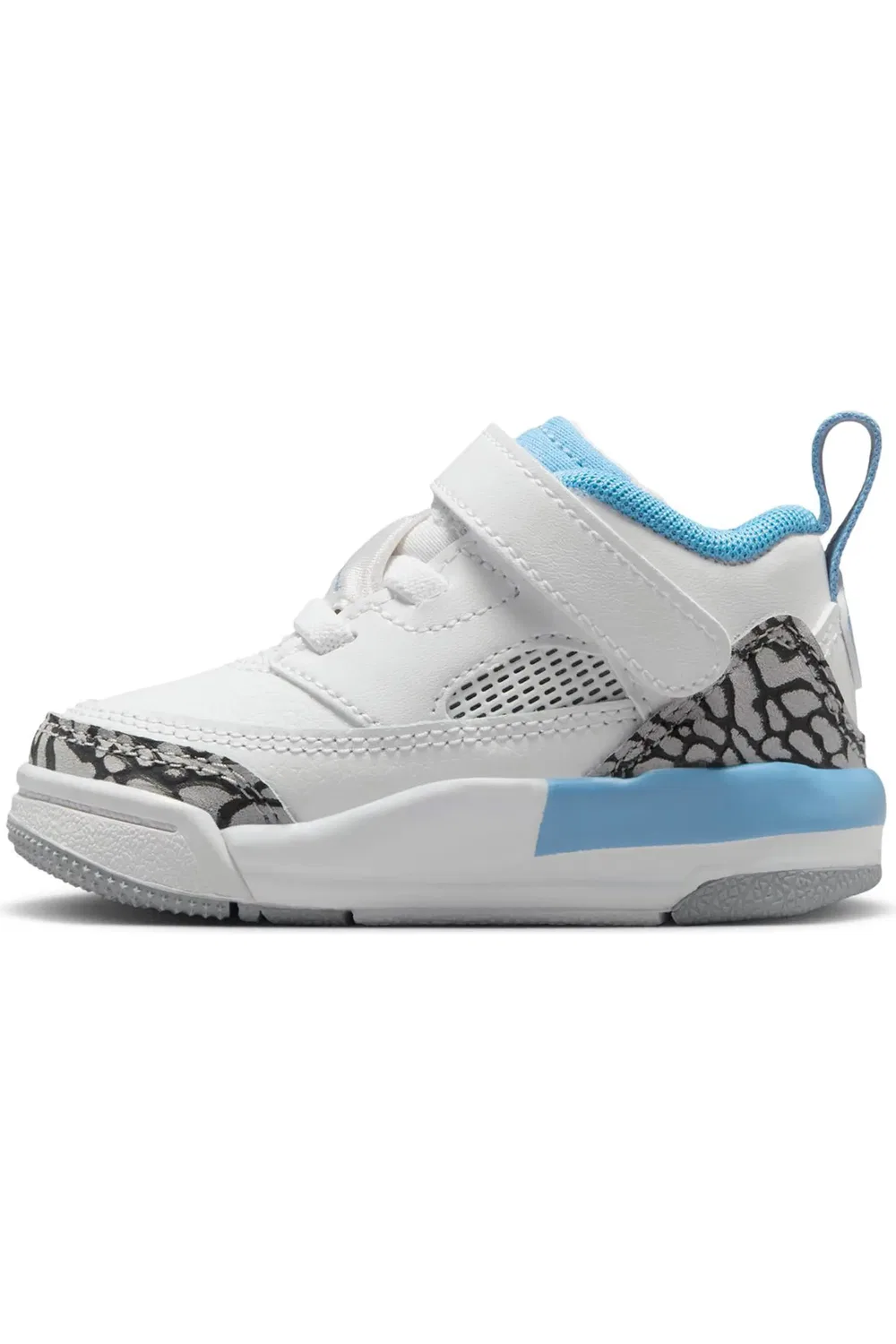 Детские кроссовки низкие из пяти моделей Spizike Jordan, 141 White/Unvblu — фото 2