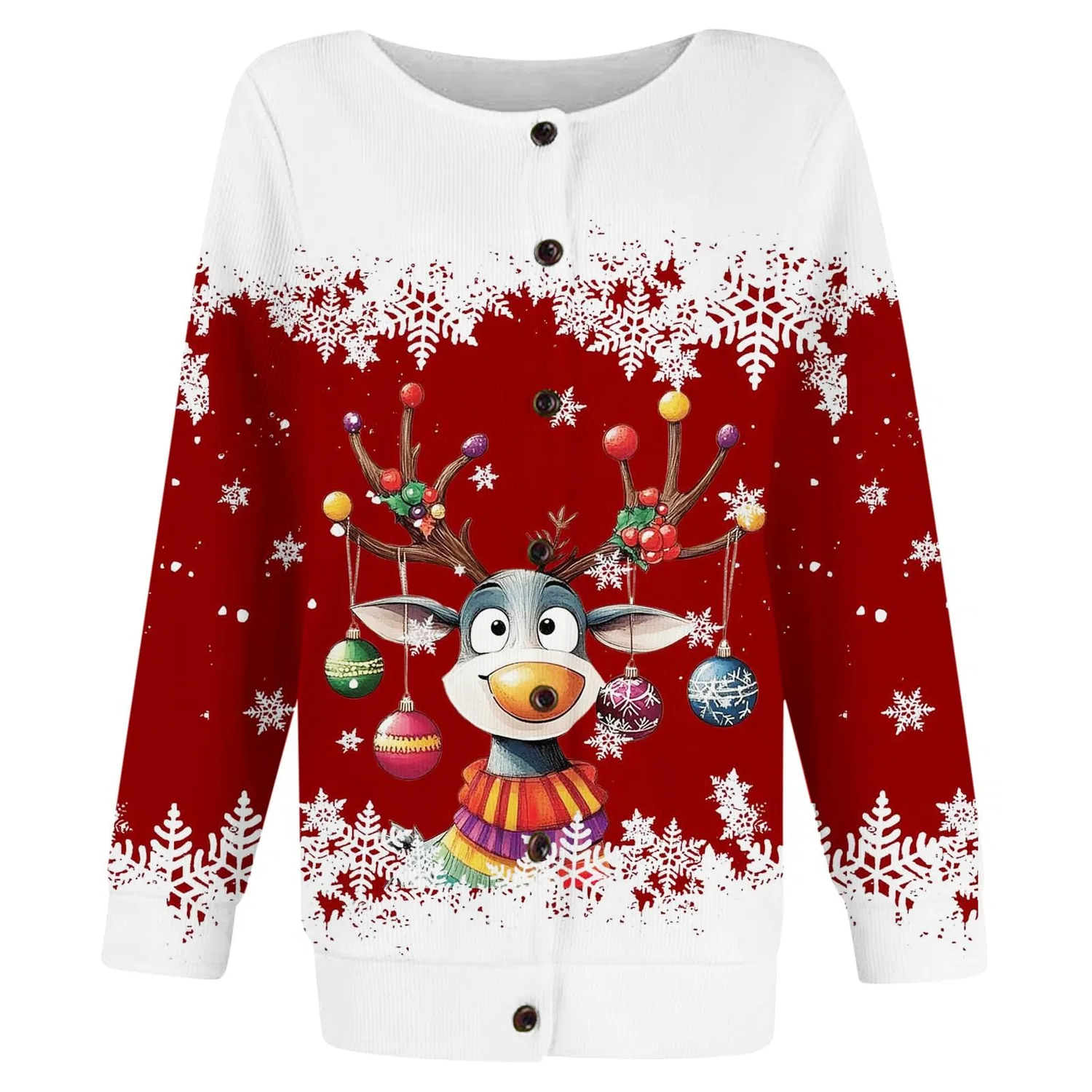 Женское пальто с длинным рукавом Cardigan Noel Donna Cattivissimo, Vino