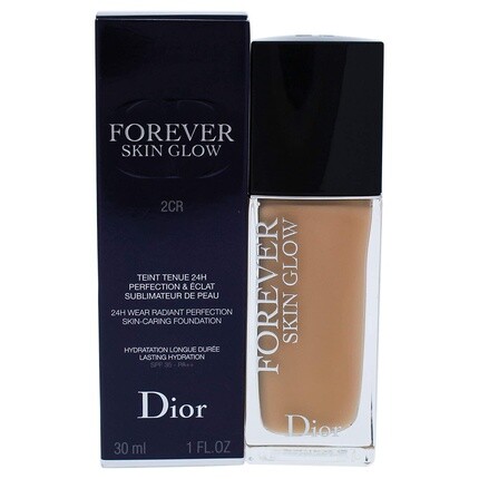 

Dior Forever Skin Glow Foundation SPF 35 2CR Cool Rosy-Glow, 1 жидкая унция